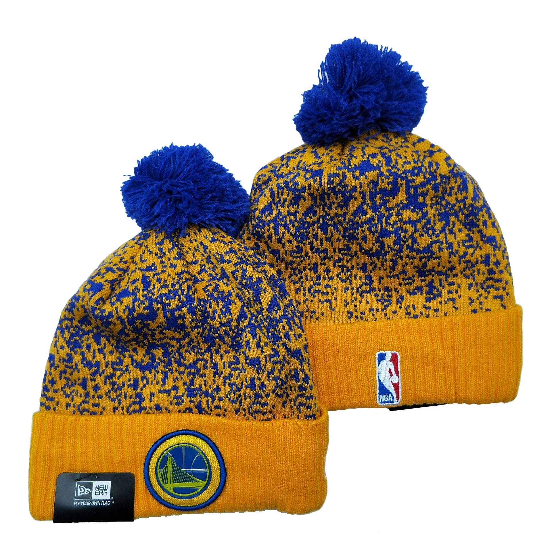 Golden State Warriors Knit Hats 016